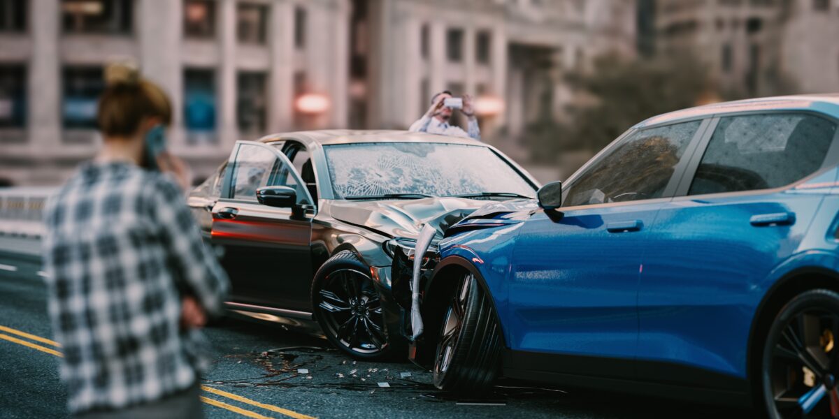 image of a car accident