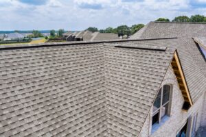 roof of a residential home