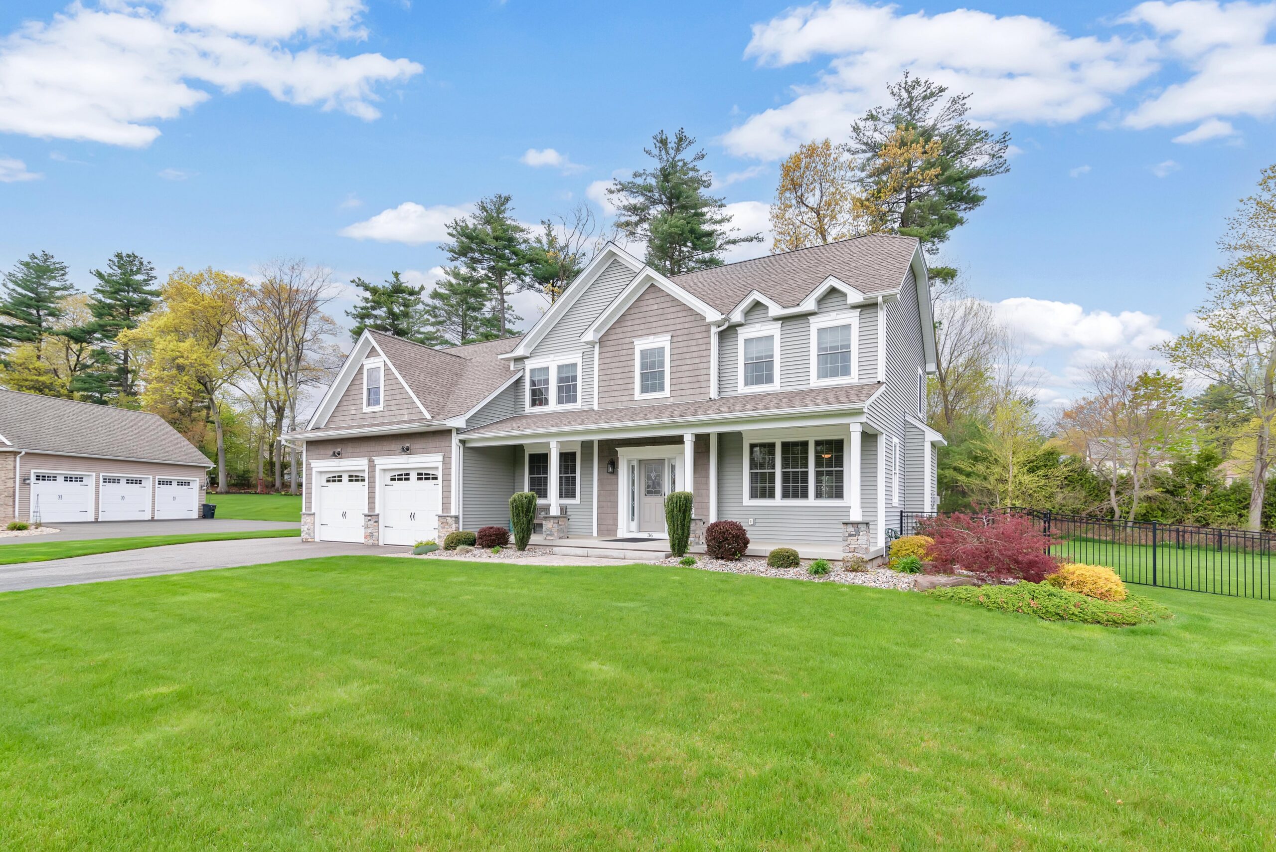 exterior of home with yard